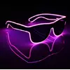 Очки светодиодные  солнцезащитные El Neon ray pink неоновые Очки светодиодные  солнцезащитные El Neon ray pink неоновые