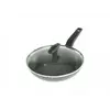 Сковородка Tiross с крышкой 20см TS1250P с антипригарным покрытием: мрамор Сковородка Tiross с крышкой 20см TS1250P с антипригарным покрытием: мрамор