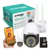 Уличная поворотная IP-камера видеонаблюдения Wi-Fi Heckermann C19 + карта 16 ГБ Уличная поворотная IP-камера видеонаблюдения Wi-Fi Heckermann C19 + карта 16 ГБ