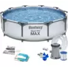 Каркасный бассейн Bestway 56408, размер 305 x 76 см с фильтрующим насосом Каркасный бассейн Bestway 56408, размер 305 x 76 см с фильтрующим насосом