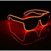 Очки светодиодные  солнцезащитные El Neon ray red неоновые Очки светодиодные  солнцезащитные El Neon ray red неоновые