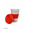 Бамбуковая кофейная эко To Go Becher кружка красная Бамбуковая кофейная эко To Go Becher кружка красная