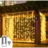 Гирлянда штора капля росы размер 3х3 метра 300 led c пультом Гирлянда штора капля росы размер 3х3 метра 300 led c пультом