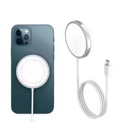 Беспроводное зарядное устройство Apple MagSafe Charger, A2140 (MHXH3CH/A), White, Original PRC Беспроводное зарядное устройство Apple MagSafe Charger, A2140 (MHXH3CH/A), White, Original PRC