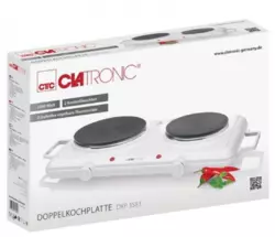 Електроплитка Clatronic DKP 3583 2 конфорки 2500W Електроплитка Clatronic DKP 3583 2 конфорки 2500W