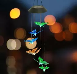 Светильник ночник Butterfly Led Solar на солнечной батарее 16 режимов colors Светильник ночник Butterfly Led Solar на солнечной батарее 16 режимов colors