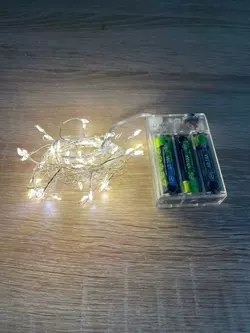 Гірлянда капля роси Їжак 50Led 2,3м - 5м Тепла Гірлянда капля роси Їжак 50Led 2,3м - 5м Тепла