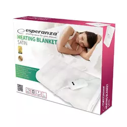 Электроодеяло Esperanza EHB002 Satin white 150 х 80 cm Электроодеяло Esperanza EHB002 Satin white 150 х 80 cm