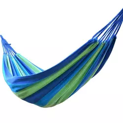 Гамак одноместный туристический Magic line удобный 175x65cm blue mix Гамак одноместный туристический Magic line удобный 175x65cm blue mix