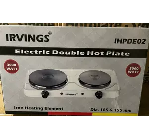 Електрична плита Irvings IHPSE02 3000 WATT Електрична плита Irvings IHPSE02 3000 WATT