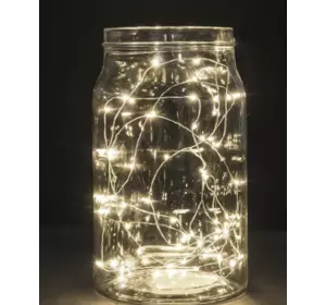 Светодиодные гирлянды нити Капля Роси 20led 2м Warm White Светодиодные гирлянды нити Капля Роси 20led 2м Warm White
