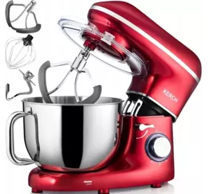Тестомес миксер планетарный KERCH MyCHEF RED 2200 Вт Тестомес миксер планетарный KERCH MyCHEF RED 2200 Вт