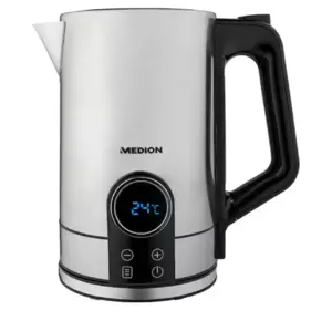 Чайник MEDION из нержавеющей стали MD 10215 Чайник MEDION из нержавеющей стали MD 10215