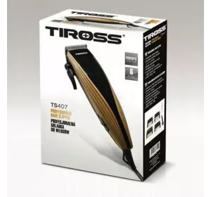 Машинка для стрижки Tiross TS 407 Gold Машинка для стрижки Tiross TS 407 Gold
