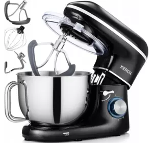 Тестомес миксер планетарный KERCH MyCHEF BLACK 2200 Вт Тестомес миксер планетарный KERCH MyCHEF BLACK 2200 Вт