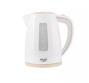 Электрочайник пластиковый Adler AD 1264 white 1,7 литр Электрочайник пластиковый Adler AD 1264 white 1,7 литр