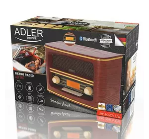 Радио ретро с Bluetooth Adler AD 1187