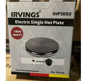 Електрична плита Irvings IHPSE02 1800 WATT Електрична плита Irvings IHPSE02 1800 WATT