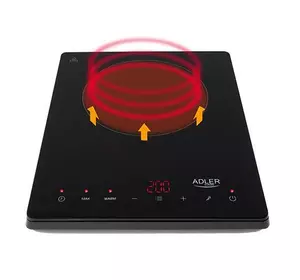 Индукционная плита Adler AD 6513 2000 Вт Индукционная плита Adler AD 6513 2000 Вт