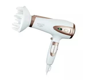 Фен Adler AD 2248 2200W ION White Фен Adler AD 2248 2200W ION White
